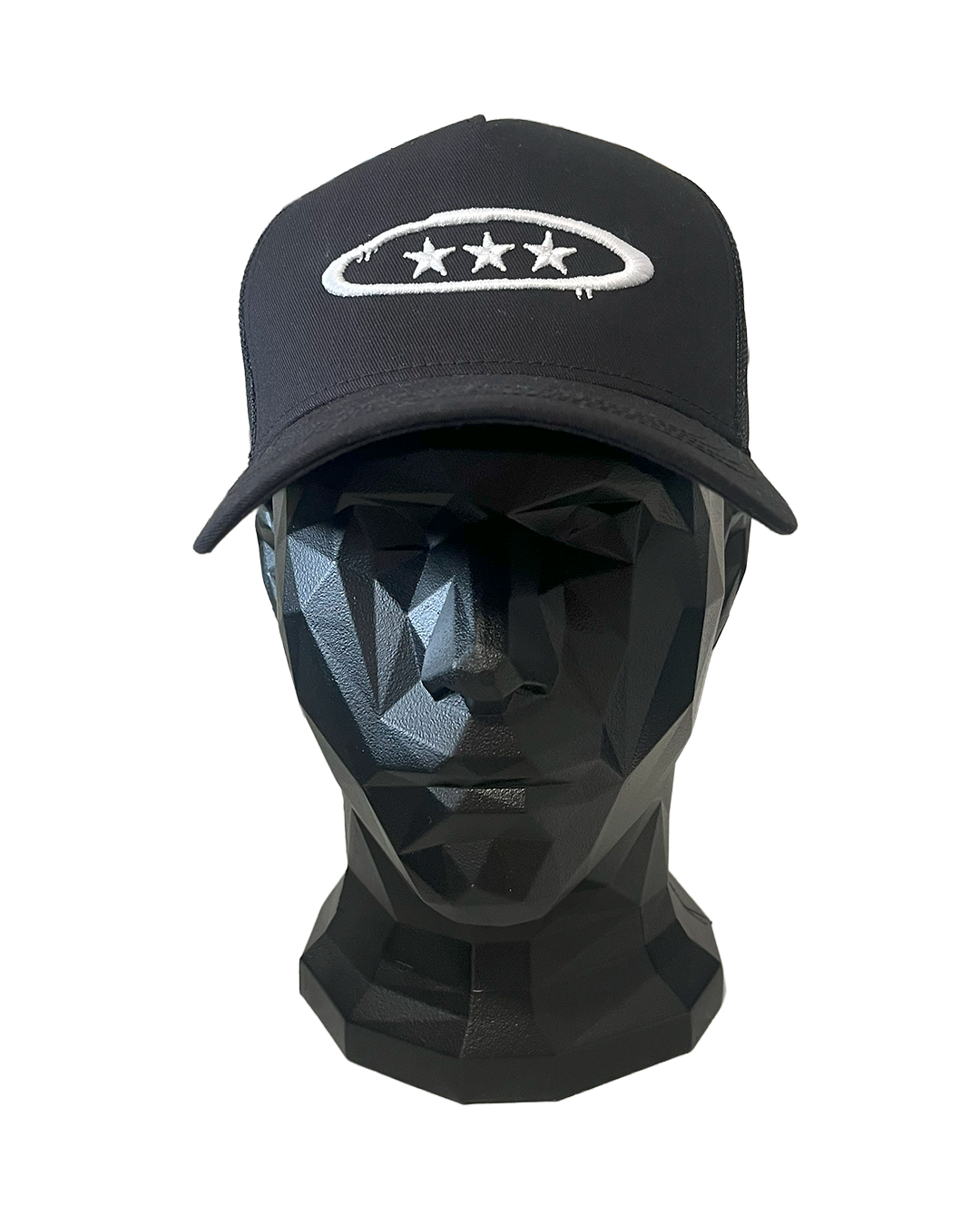 Gorra Rapper logo black