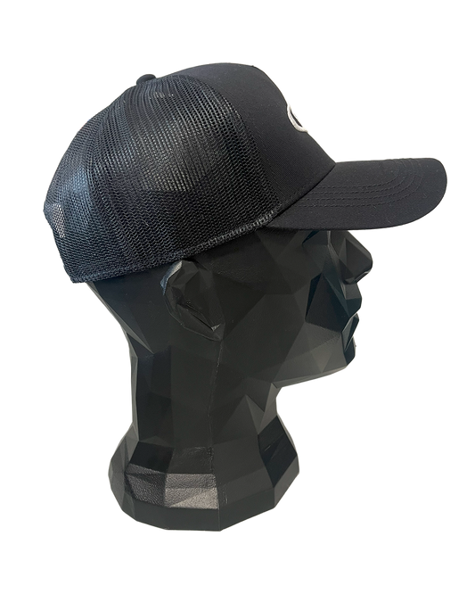 Gorra Rapper logo black