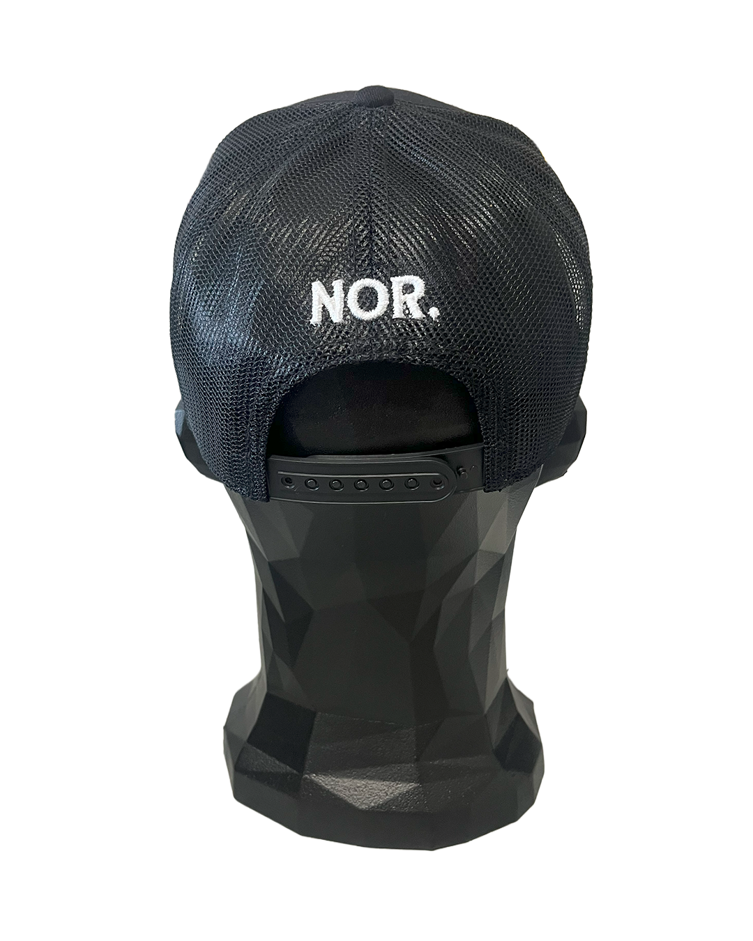 Gorra Rapper logo black