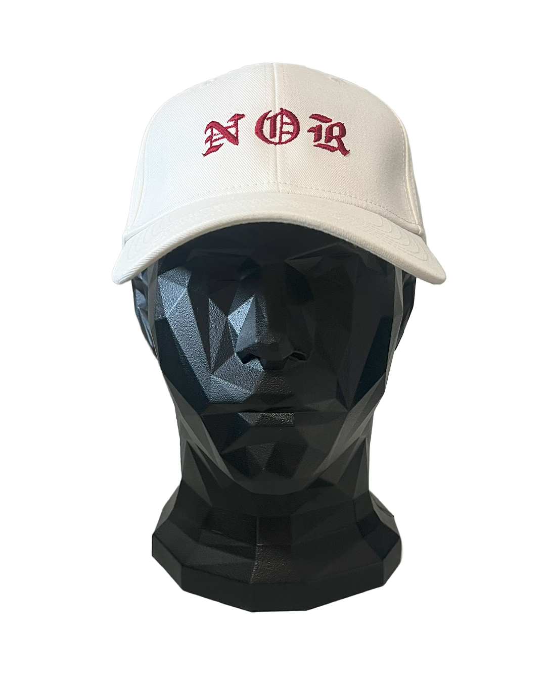 Gorra NOR coconut milk and garnet