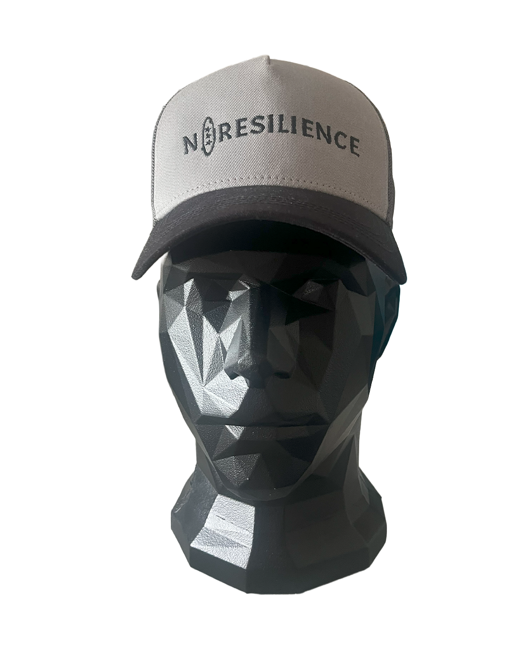 Gorra Rapper NORESILIENCE grey/black