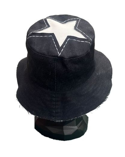 ⁠Gorro denim “whiteStar"
