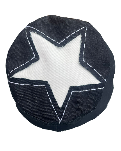 ⁠Gorro denim “whiteStar"